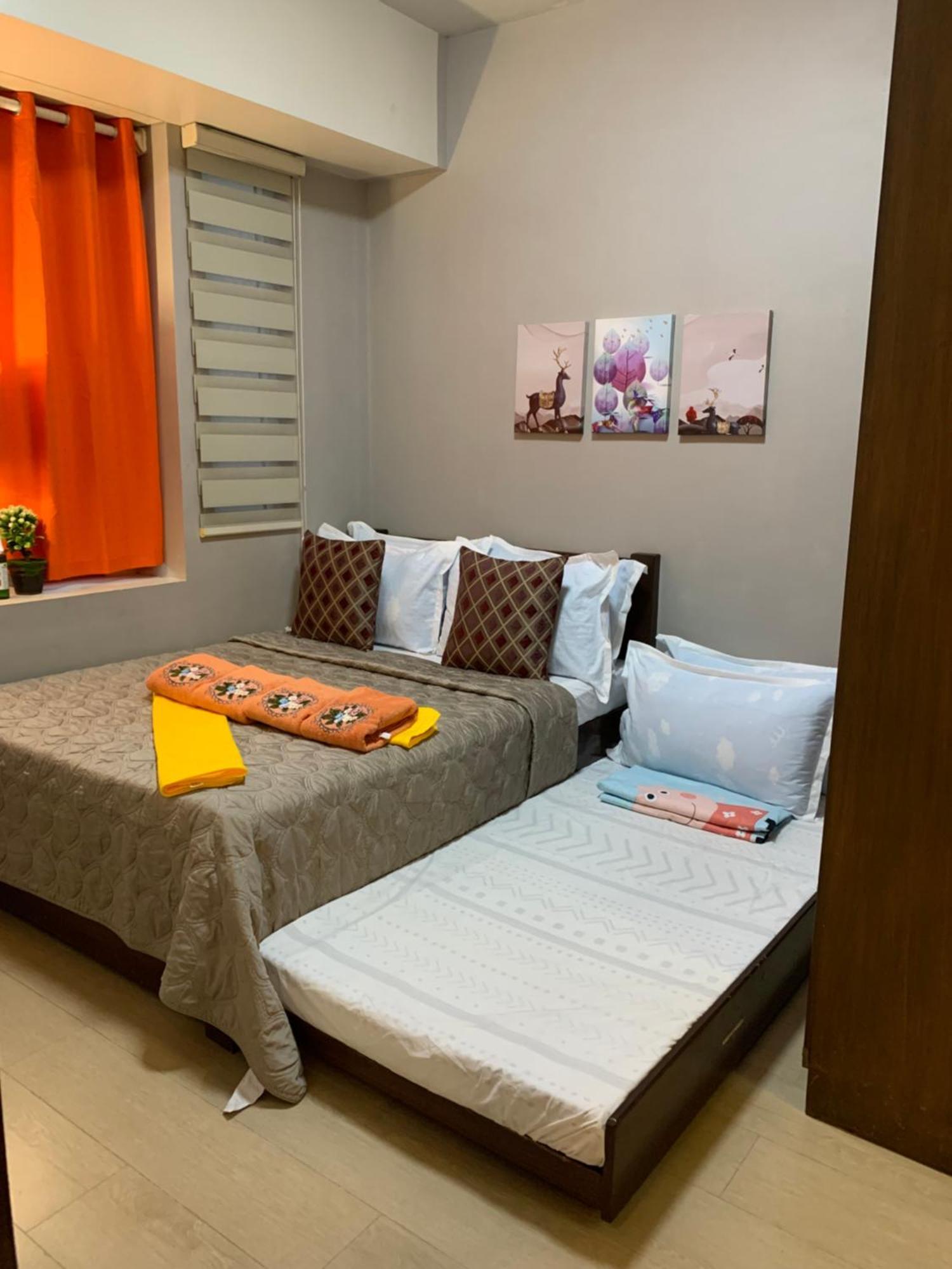 One Palm Tree Villas Condominium - Studio 10O With Balcony - Across Terminal 3 Airport Манила Екстериор снимка